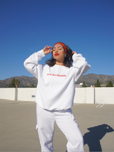 Load image into Gallery viewer, "I'm My Own Soulmate" Crewneck // White